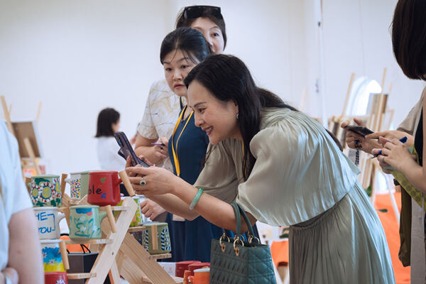 惠立艺术展,南通惠立学校